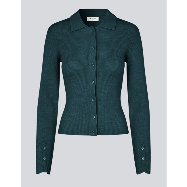 Modström HirokiMD Cardigan Bottle Green