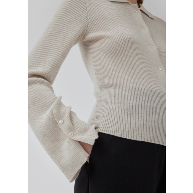 Modström HirokiMD Cardigan Bottle Green