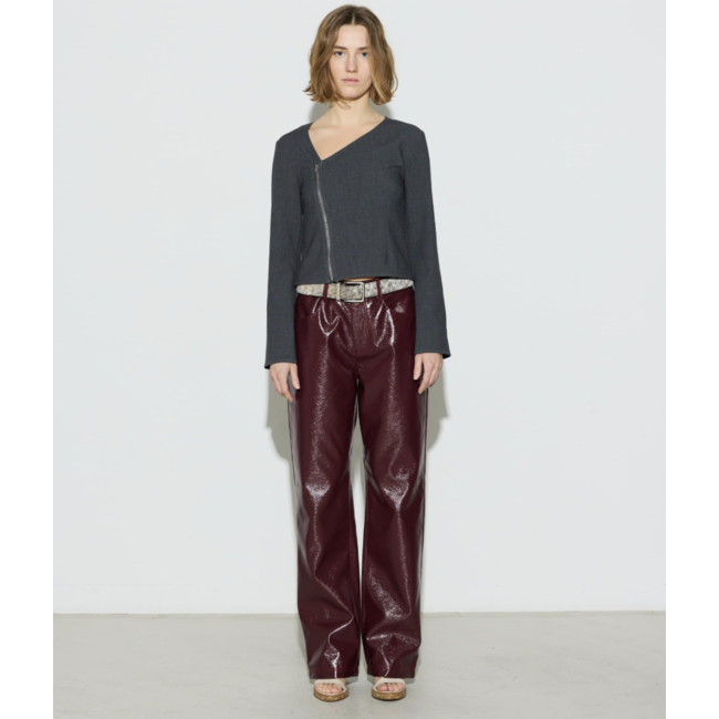 Hosbjerg Vida Blouse Dark Grey