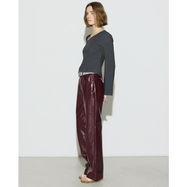 Hosbjerg Vida Blouse Dark Grey