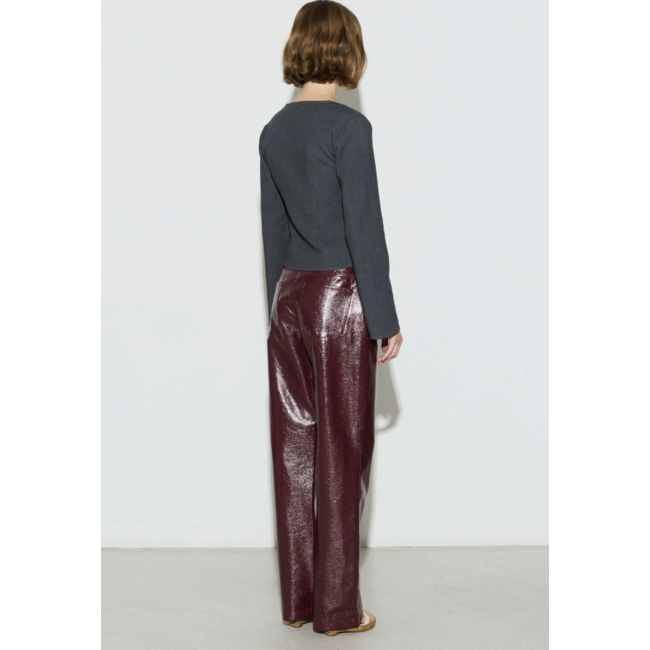 Hosbjerg Vida Blouse Dark Grey