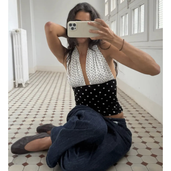 Susmie's Isabela Top Polka Dots