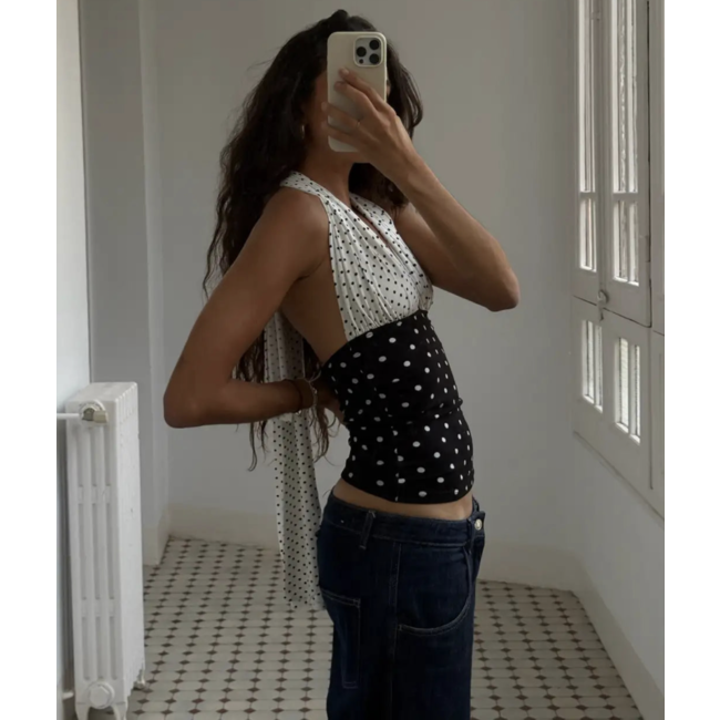 Susmie's Isabela Top Polka Dots