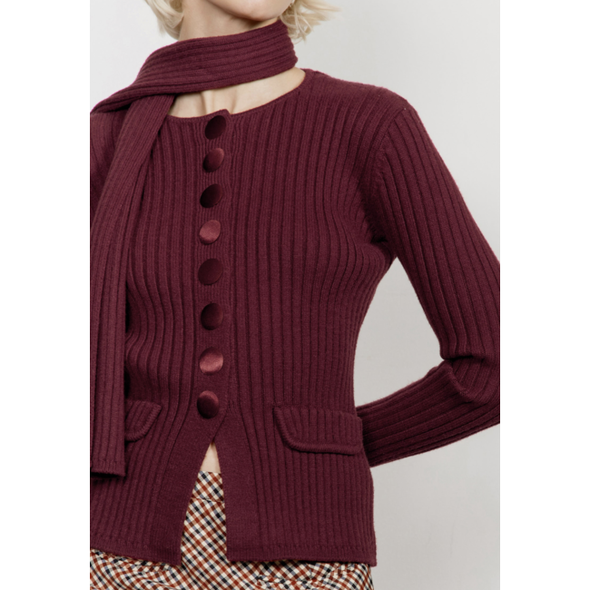 House of Sunny Power Peggy Burgundy