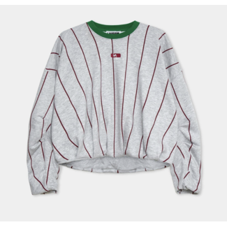 Laagam Kelly Striped Sweatshirt Grey