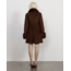 House of Sunny The Dolly Coat Rosewood Brown
