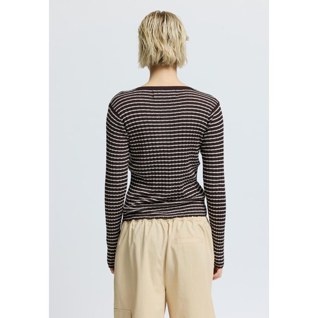 Résumé FinnleyRS Cardigan Brown Stripe