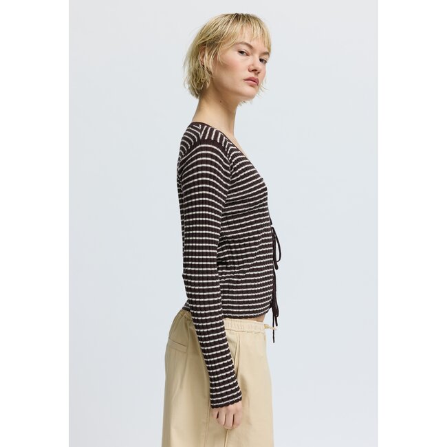 Résumé FinnleyRS Cardigan Brown Stripe