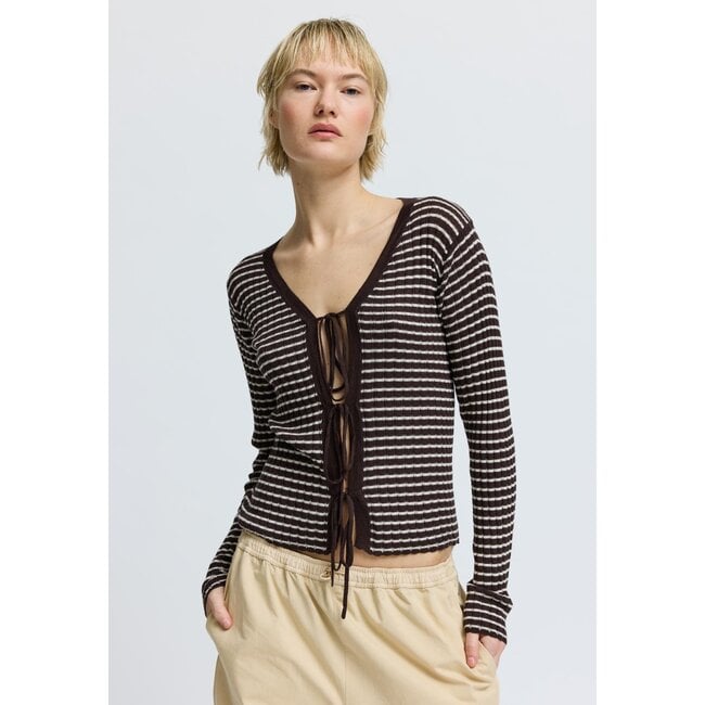 Résumé FinnleyRS Cardigan Brown Stripe