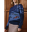 House of Sunny Race Day Knit Navy
