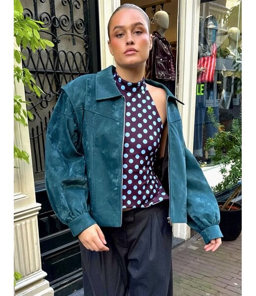 Laagam Cupido Jacket Teal Green