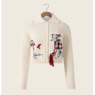 House of Sunny Whippet Tripper Off White