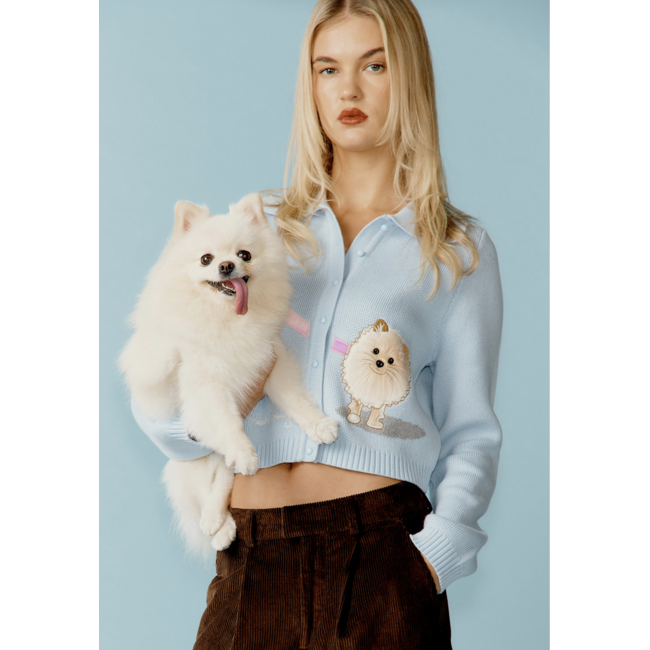 House of Sunny Pom Pom Tripper Sky Blue