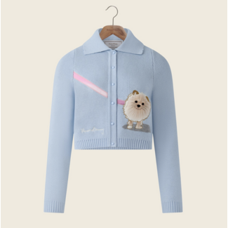 House of Sunny Pom Pom Tripper Sky Blue