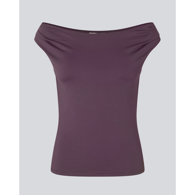 Modström HimaMD Off-shoulder Top Winter Bloom