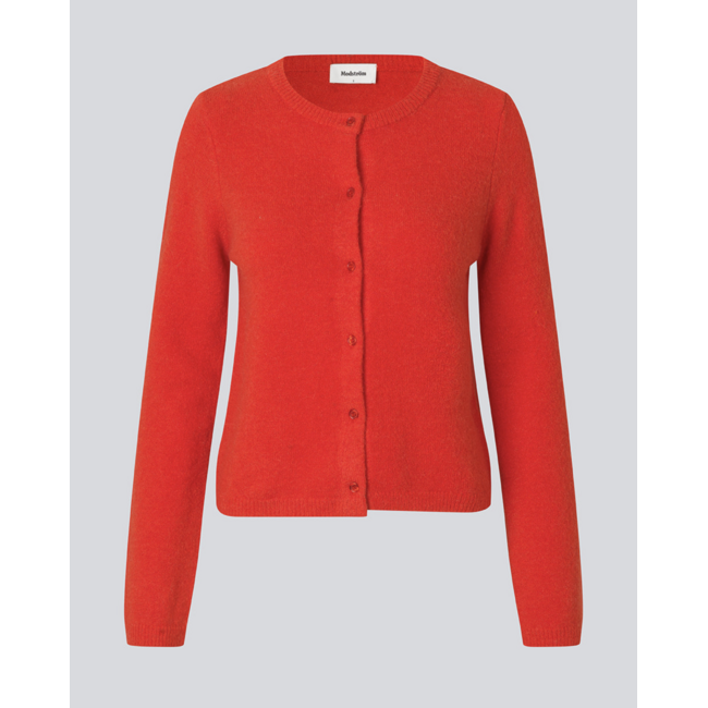 Modström TreeMD Cardigan Racing Red