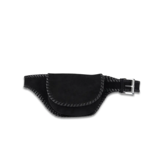 SILFEN Studio Eliza Braided Belt Bag Black