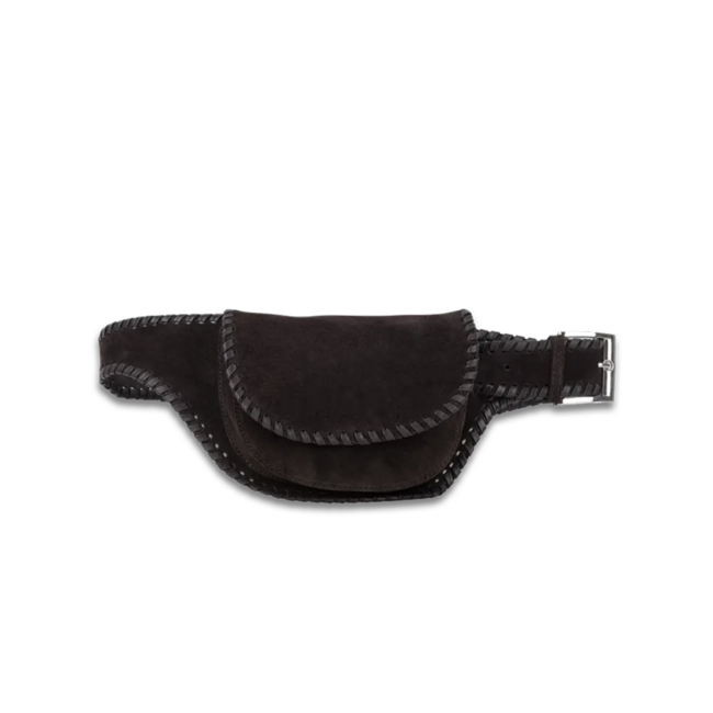 SILFEN Studio Eliza Braided Belt Bag Mocha
