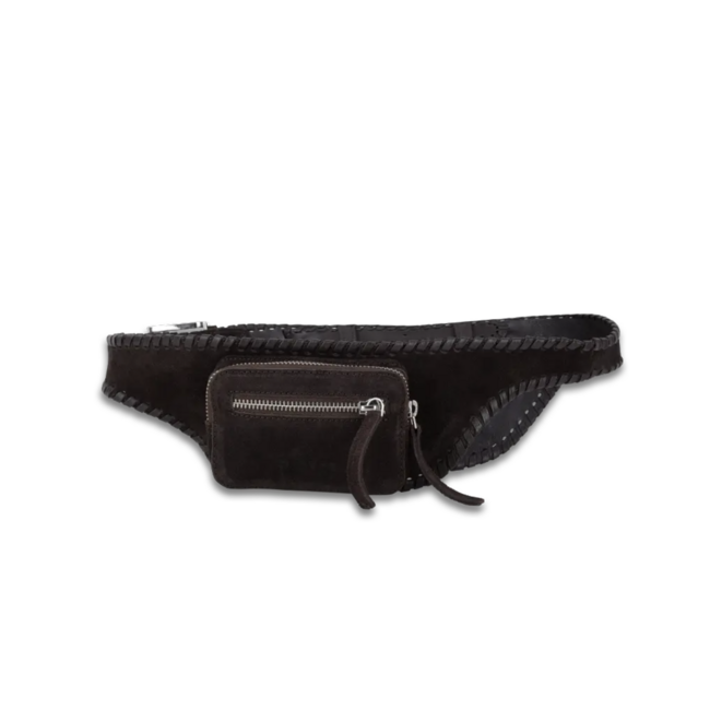SILFEN Studio Eliza Braided Belt Bag Mocha