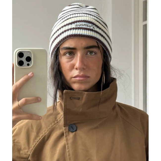 Susmie's Alaska Hat Stripe Brown