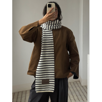 Susmie's Alaska Scarf Stripe Brown