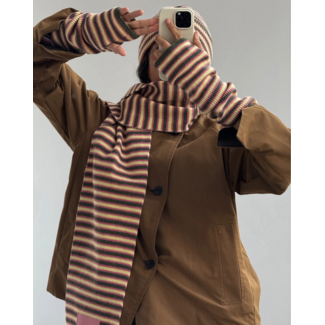 Susmie's Montana Scarf Stripe Army