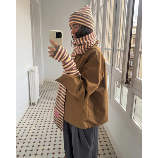 Susmie's Montana Scarf Stripe Army