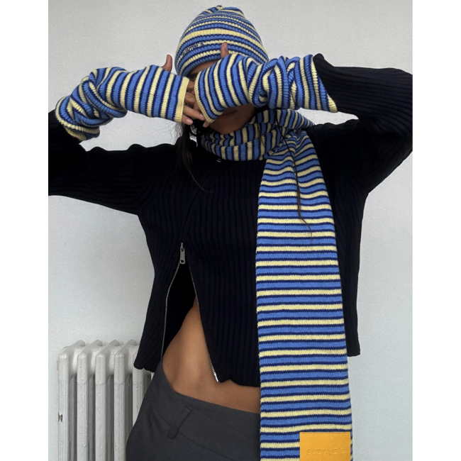 Susmie's Nevada Scarf Stripe Blue