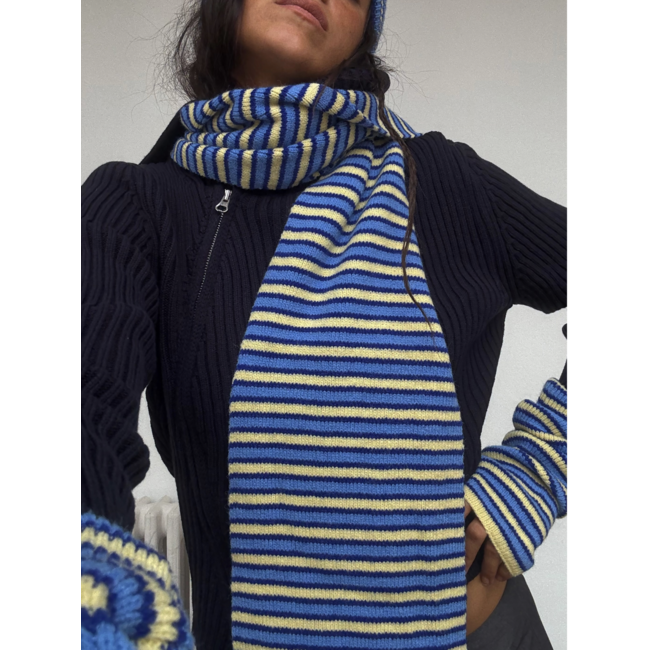 Susmie's Nevada Scarf Stripe Blue