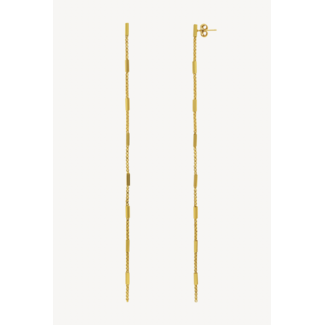 MONCOLLIER Dix Earrings Gold