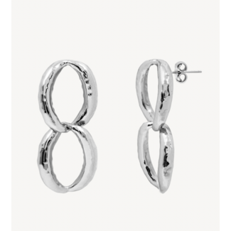 MOLIANE Eight Earrings Silver