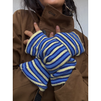 Susmie's Nevada Gloves Stripe Blue