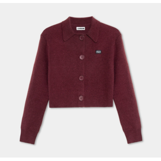 Laagam Beverly Cardigan Plum