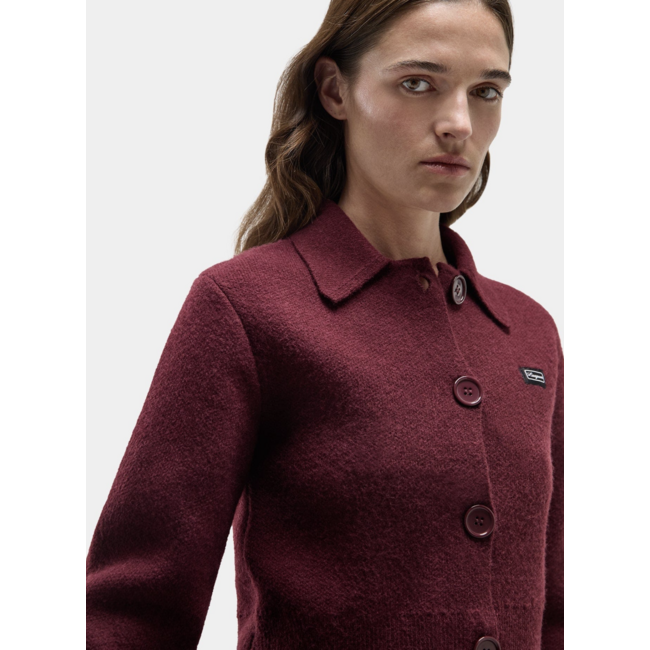 Laagam Beverly Cardigan Plum