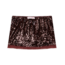 Hand Over Leo Mini Skirt Burgundy