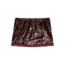 Hand Over Leo Mini Skirt Burgundy