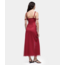 Laagam Arabella Rufled Dress Red