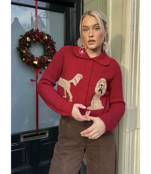 House of Sunny The Lady Tripper Ruby Red