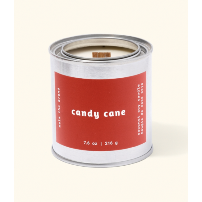 Mala the Brand Candy Cane Candle Mini