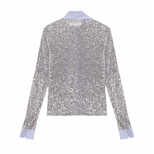 Hand Over Ex-Jack Blouse Silver