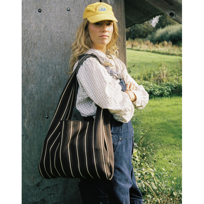 MOSJ Atelier Mocha Boxer Crossbody Bag