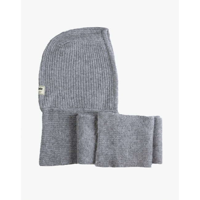 SEASONS BY MACABLA Balaclava Scarf Light Grey