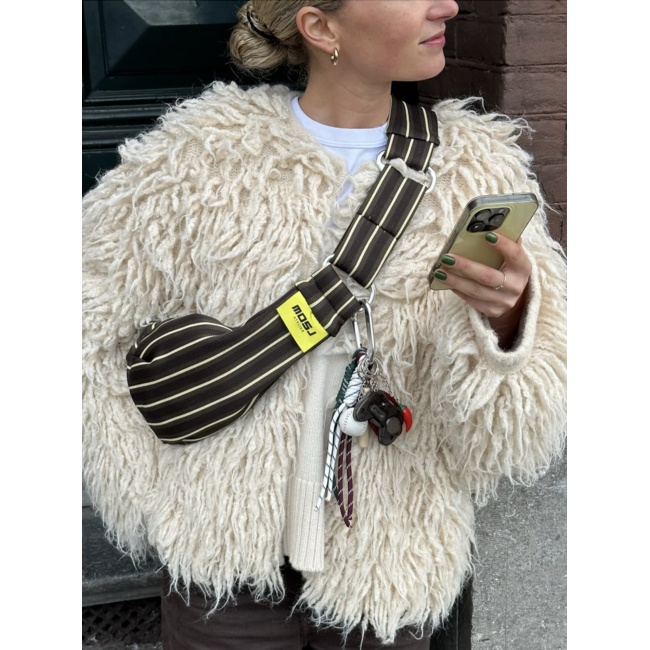 MOSJ Atelier PRE ORDER Little M Mocha City Bag