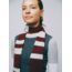 MOSJ Atelier PRE ORDER Atlas Scarf Burgundy Lime