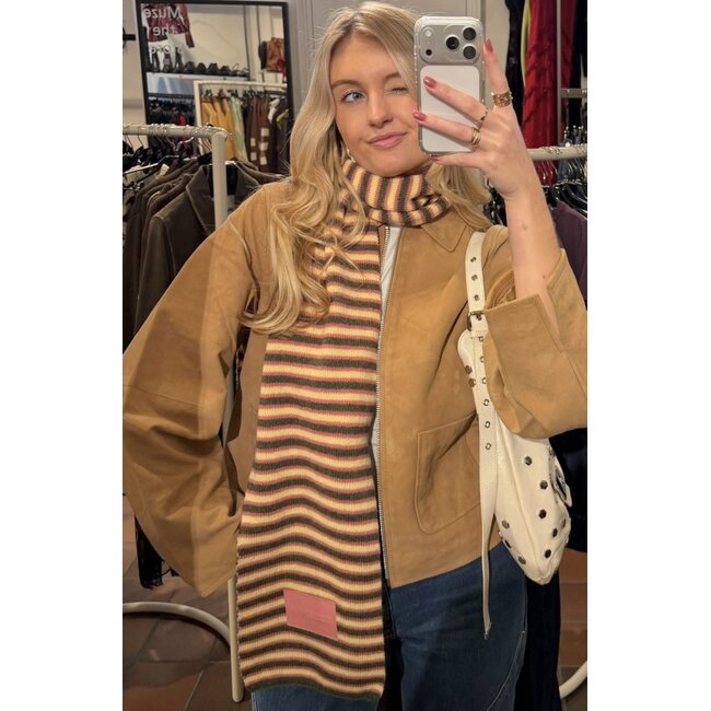 Modström SusenMD Suede Jacket Camel