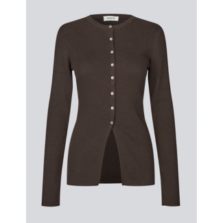 Modström UvisMD Cardigan Seal Brown