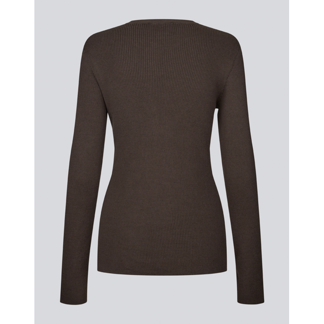 Modström UvisMD Cardigan Seal Brown