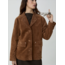 Laagam Maira Suede Jacket Brown
