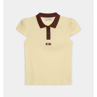 Laagam PRE ORDER Erya Polo T-shirt Butter
