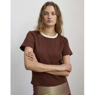 Hosbjerg Babette T-shirt Brown